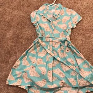 Carters 4T Dog print dress. Never worn